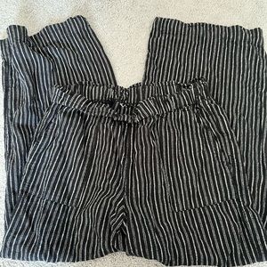 time and tru women’s wide leg capris